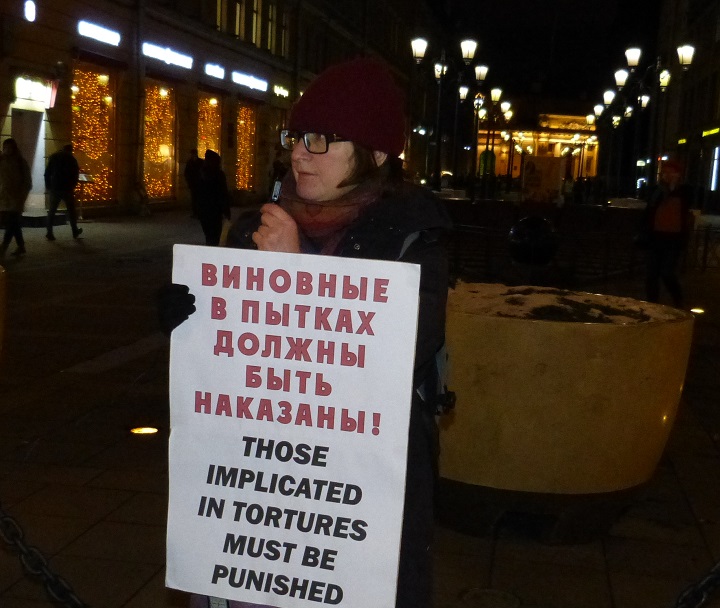 29 ������� 2019. ����� � ��������� ����������������
October 29, 2019. The picket in support of political prisoners