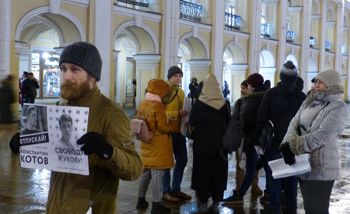 29 ������ 2019. ������ ������������ � �������
November 29, 2019. The pickets of solidarity with Moscow