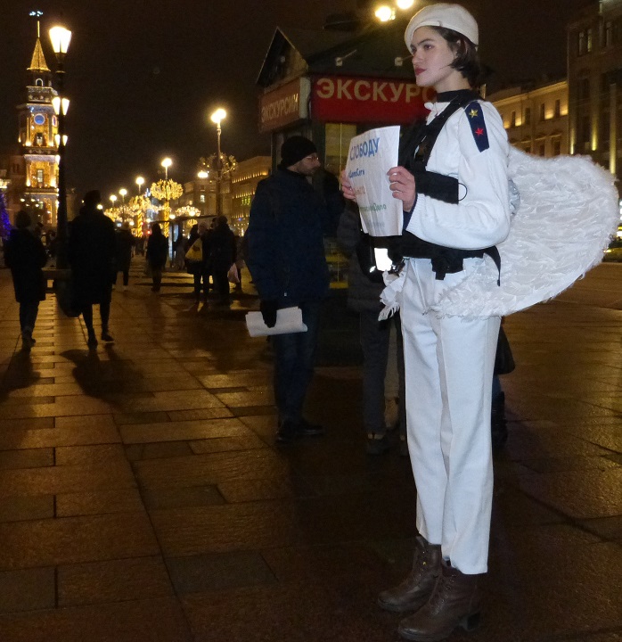 13 ������� 2019. ������ ������������ � �������
December 13, 2019. The pickets of solidarity with Moscow