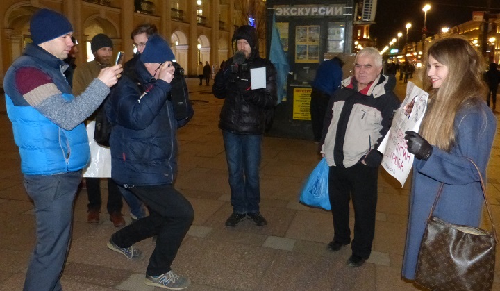 17 ������ 2020. ������ ������������ � �������
January 17, 2020. The pickets of solidarity with Moscow