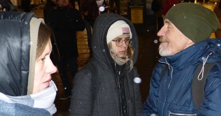 14 ������� 2020. ������ ������������
February 14, 2020. The pickets of solidarity