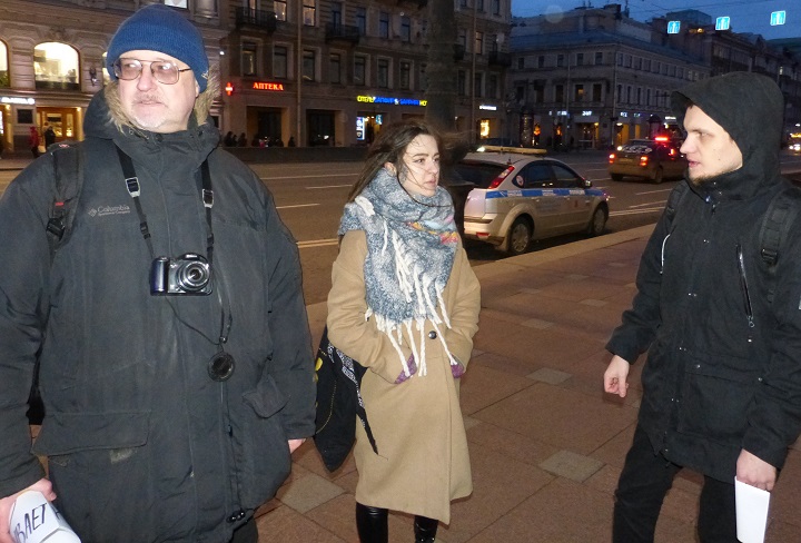 13 ����� 2020. ������ ������������
March 13, 2020. The pickets of solidarity