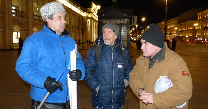13 ����� 2020. ������ ������������
March 13, 2020. The pickets of solidarity