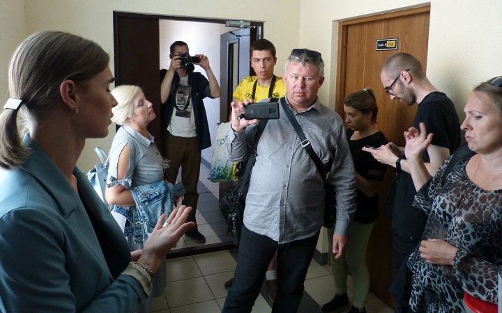 25 ���� 2022. ��� ��� ������ ���������
July 25, 2022. The trial of Olga Smirnova