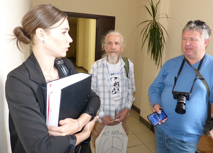 25 ���� 2022. ��� ��� ������ ���������
July 25, 2022. The trial of Olga Smirnova