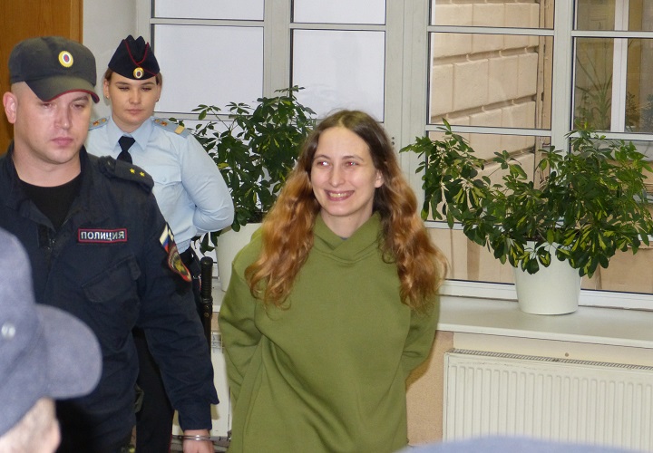 28 �������� 2022. ��� ��� ����������� ����������
September 28, 2022. The trial of Alexandra Skochilenko