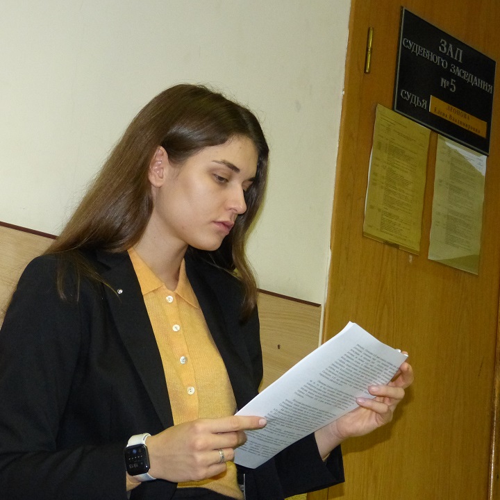 28 �������� 2022. ��� ��� ����������� ����������
September 28, 2022. The trial of Alexandra Skochilenko