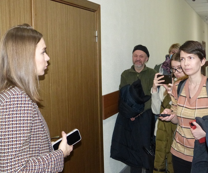 14 ������� 2022. ��� ��� ������ ���������
December 14, 2022. The trial of Olga Smirnova