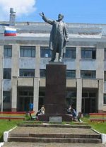 �������� �.�.������ � ����������
Monument to Vladimir I. Lenin in Cheboksary