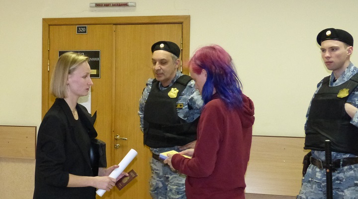 22 ����� 2023. ��� ��� ����������� ����������
March 22, 2023. The trial of Alexandra Skochilenko