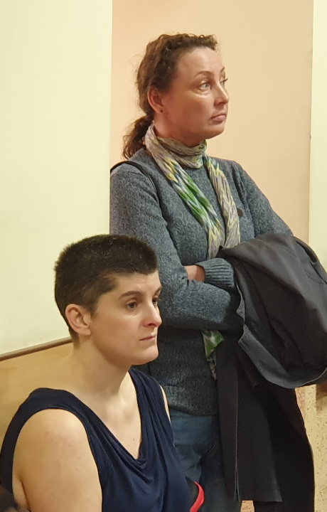 20 ������ 2023. ��� ��� ����������� ����������
April 20, 2023. The trial of Alexandra Skochilenko