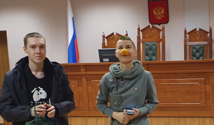 21 ������ 2023. ��� ��� ����������� ����������
April 21, 2023. The trial of Alexandra Skochilenko