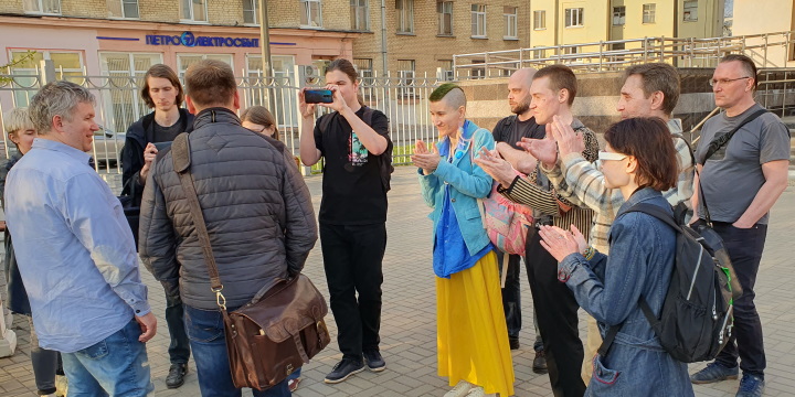 26 ������ 2023. ��� ��� ������� ���������
April 26, 2023. The trial of Dinar Idrisov
