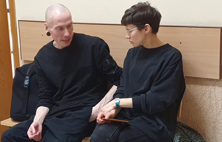 2 ��� 2023. ��� ��� ����������� ����������
May 2, 2023. The trial of Alexandra Skochilenko