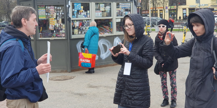 5 ��� 2023. ����� � ��������� ����� ���������
May 5, 2023. The picket in support of Olga Smirnova