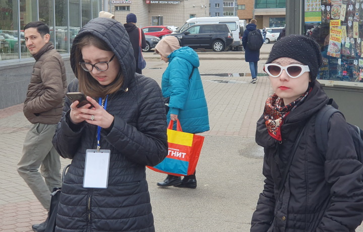 5 ��� 2023. ����� � ��������� ����� ���������
May 5, 2023. The picket in support of Olga Smirnova