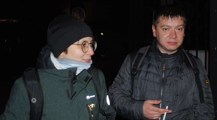 5 ��� 2023. ����� � ��������� ����� ���������
May 5, 2023. The picket in support of Olga Smirnova