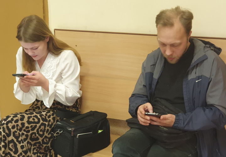24 ��� 2023. ��� ��� ����������� ����������
May 24, 2023. The trial of Alexandra Skochilenko