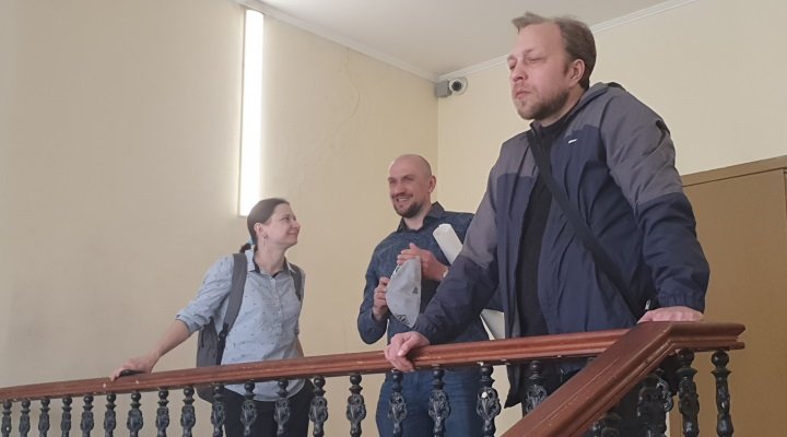 24 ��� 2023. ��� ��� ����������� ����������
May 24, 2023. The trial of Alexandra Skochilenko