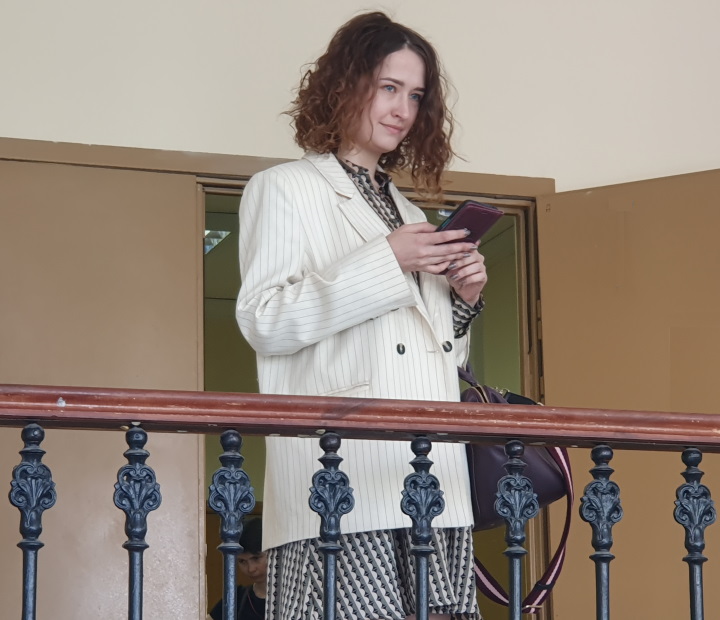 13 ���� 2023. ��� ��� ����������� ����������
June 13, 2023. The trial of Alexandra Skochilenko