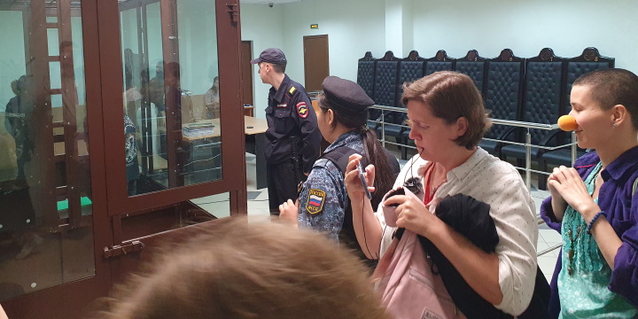 19 ���� 2023. ��� ��� ������ ���������
June 19, 2023. The trial of Olga Smirnova