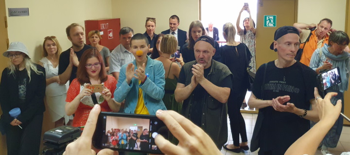 22 ���� 2023. ��� ��� ����������� ����������
June 22, 2023. The trial of Alexandra Skochilenko