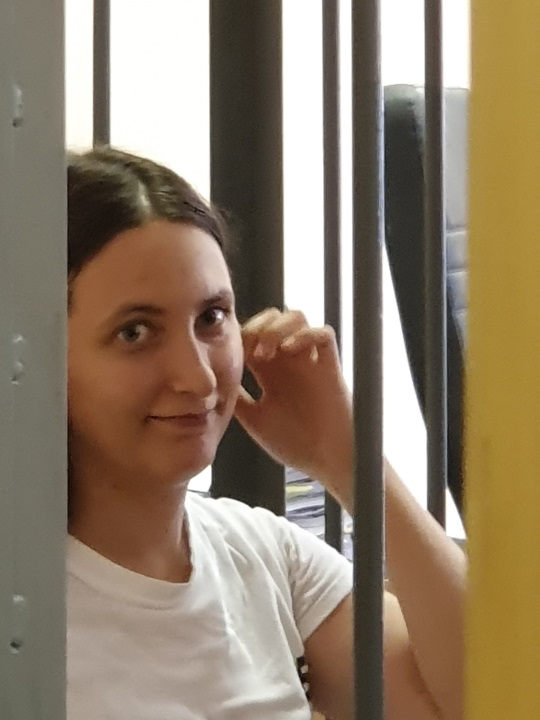 22 ���� 2023. ��� ��� ����������� ����������
June 22, 2023. The trial of Alexandra Skochilenko