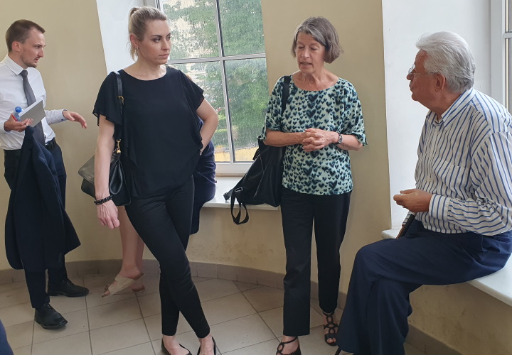 22 ���� 2023. ��� ��� ����������� ����������
June 22, 2023. The trial of Alexandra Skochilenko