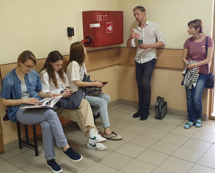6 ���� 2023. ��� ��� ����������� ����������
July 6, 2023. The trial of Alexandra Skochilenko