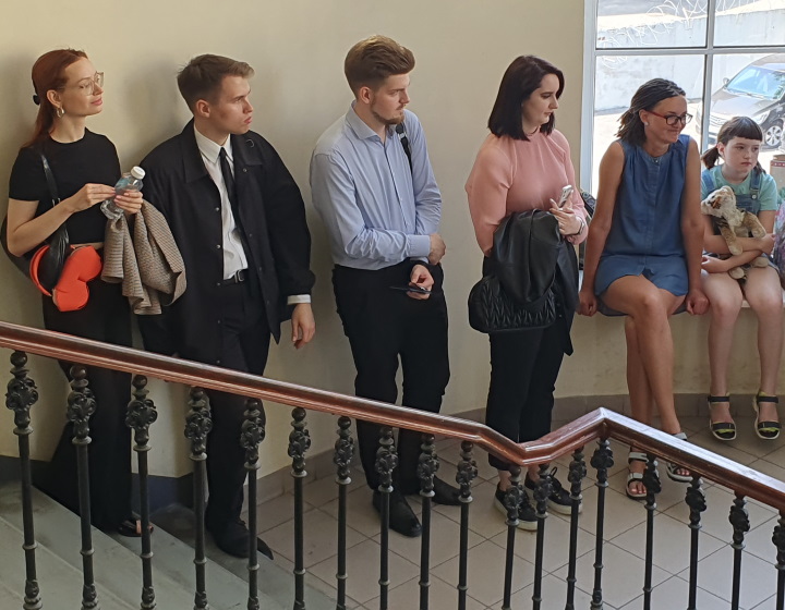 6 ���� 2023. ��� ��� ����������� ����������
July 6, 2023. The trial of Alexandra Skochilenko