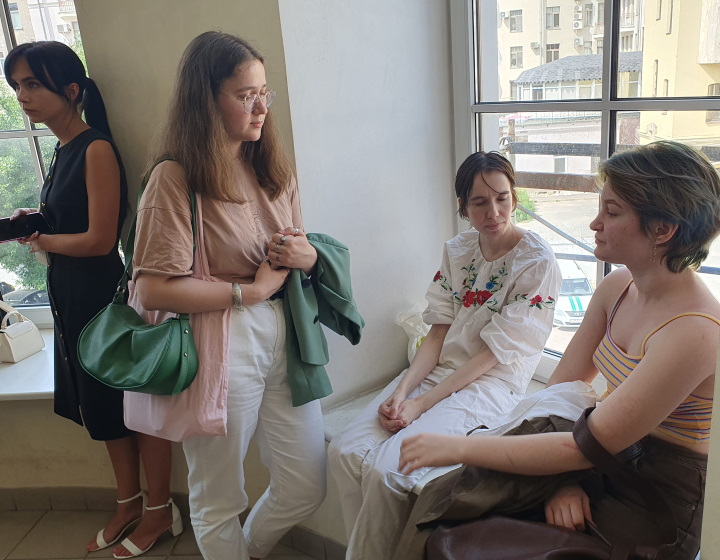 6 ���� 2023. ��� ��� ����������� ����������
July 6, 2023. The trial of Alexandra Skochilenko
