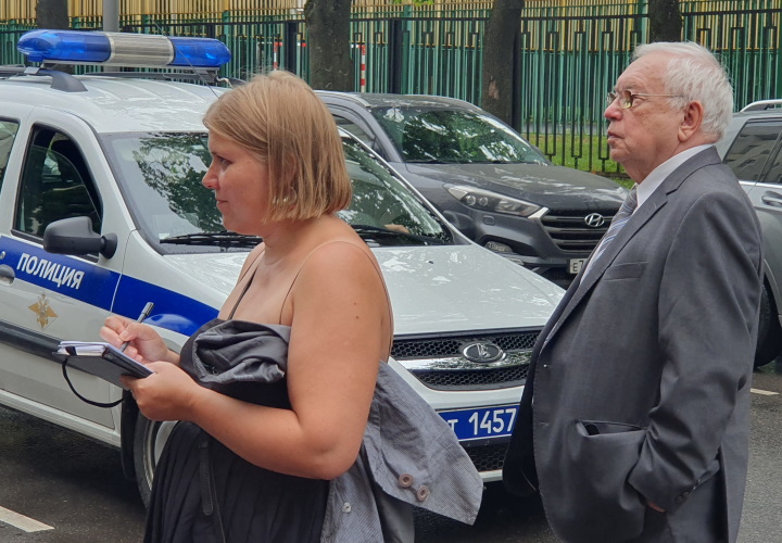 18 ������� 2023. ��� ��� ������ �������
August 18, 2023. The trial of Oleg Orlov