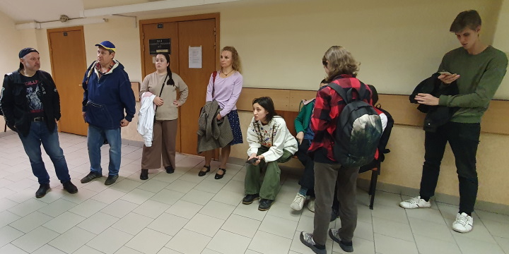 2 ������� 2023. ��� ��� ����������� ����������
October 2, 2023. The trial of Alexandra Skochilenko