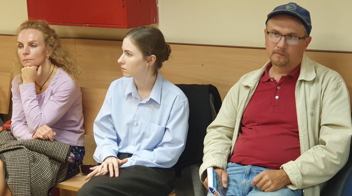 2 ������� 2023. ��� ��� ����������� ����������
October 2, 2023. The trial of Alexandra Skochilenko