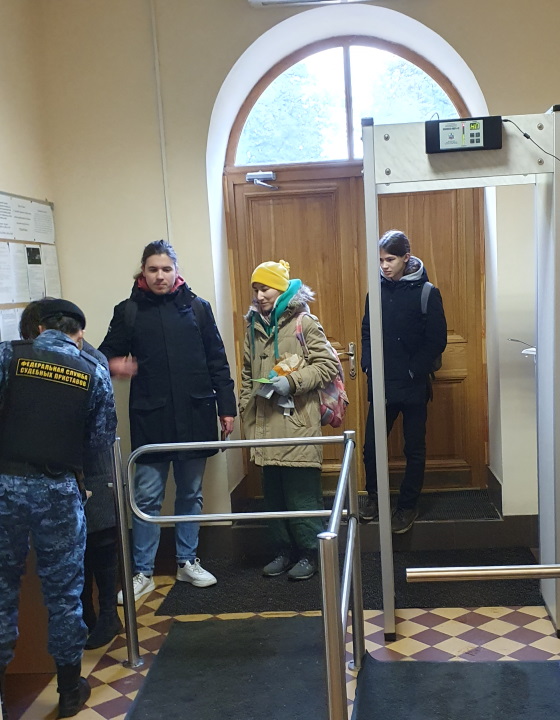 25 ������� 2023. ��� ��� ������ ������������
October 25, 2023. The trial of Yegor Balazeykin