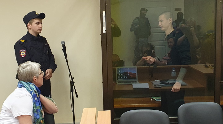 25 ������� 2023. ��� ��� ������ ������������
October 25, 2023. The trial of Yegor Balazeykin