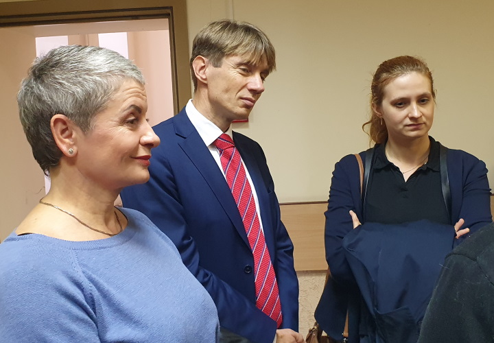 8 ������ 2023. ��� ��� ����������� ����������
November 8, 2023. The trial of Alexandra Skochilenko