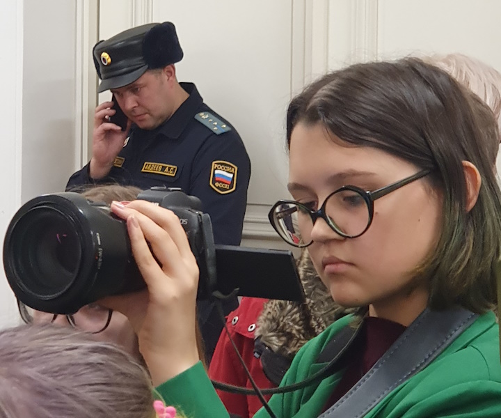 15 ������ 2023. ��� ��� ������ ��������
November 15, 2023. The trial of Darya Trepova