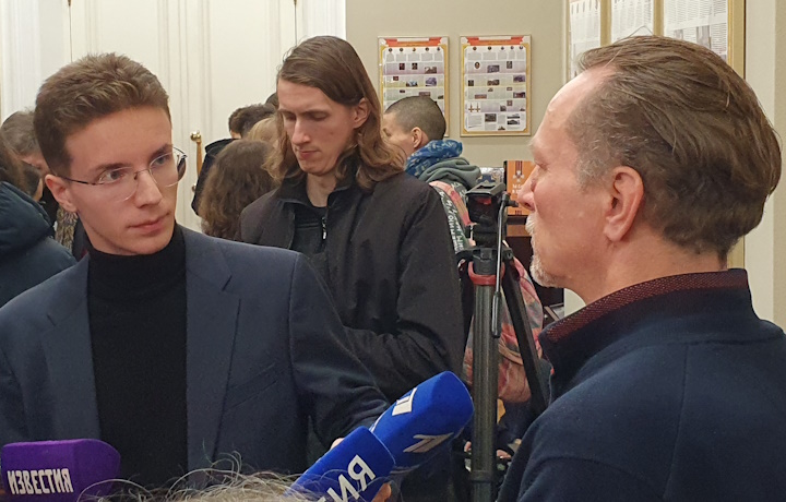 15 ������ 2023. ��� ��� ������ ��������
November 15, 2023. The trial of Darya Trepova