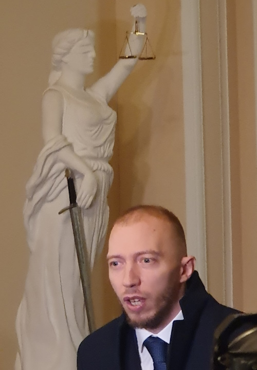 15 ������ 2023. ��� ��� ������ ��������
November 15, 2023. The trial of Darya Trepova