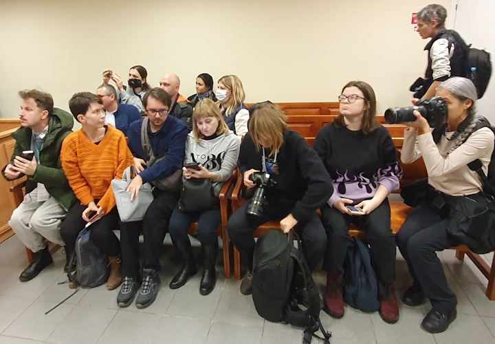 22 ������ 2023. ��� ��� ������ ������������
November 22, 2023. The trial of Yegor Balazeykin