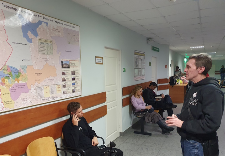 22 ������ 2023. ��� ��� ������ ������������
November 22, 2023. The trial of Yegor Balazeykin