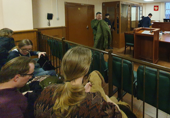 28 ������ 2023. ��� ��� ���������� ���������
November 28, 2023. The trial of Vladimir Mironov