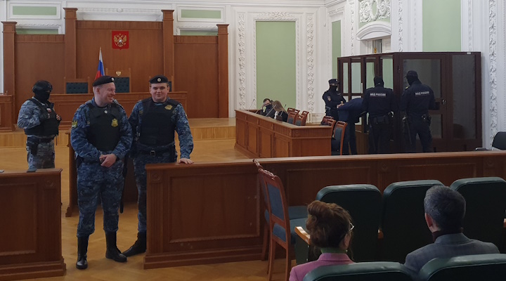 11 ������� 2023. ��� ��� ������ ��������
December 11, 2023. The trial of Darya Trepova