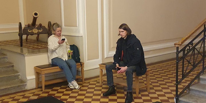 14 ������� 2023. ��� ��� ������ ��������
December 14, 2023. The trial of Darya Trepova