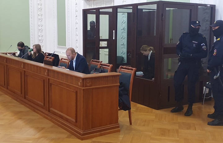 14 ������� 2023. ��� ��� ������ ��������
December 14, 2023. The trial of Darya Trepova