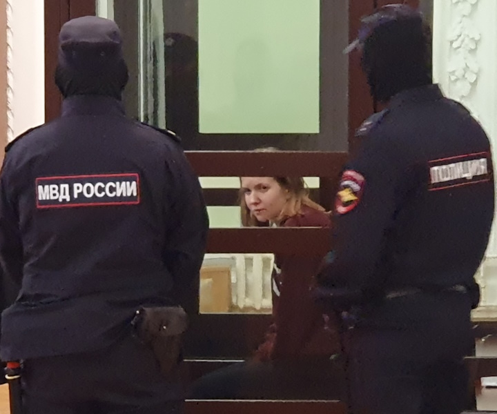 21 ������� 2023. ��� ��� ������ ��������
December 21, 2023. The trial of Darya Trepova