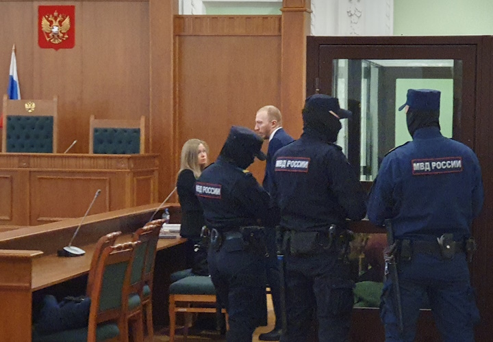 19 ������ 2024. ��� ��� ������ ��������
January 19, 2024. The trial of Darya Trepova