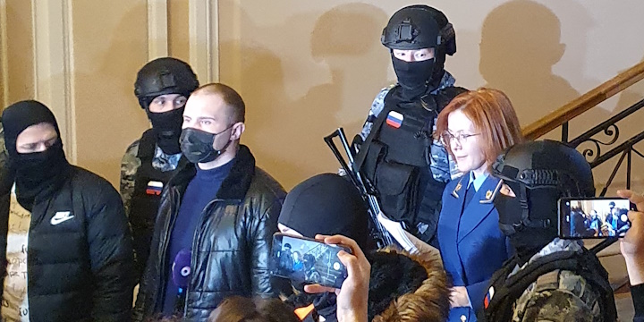 25 ������ 2024. ��� ��� ������ ��������
January 25, 2024. The trial of Darya Trepova