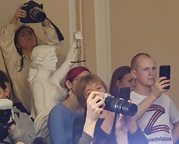 25 ������ 2024. ��� ��� ������ ��������
January 25, 2024. The trial of Darya Trepova